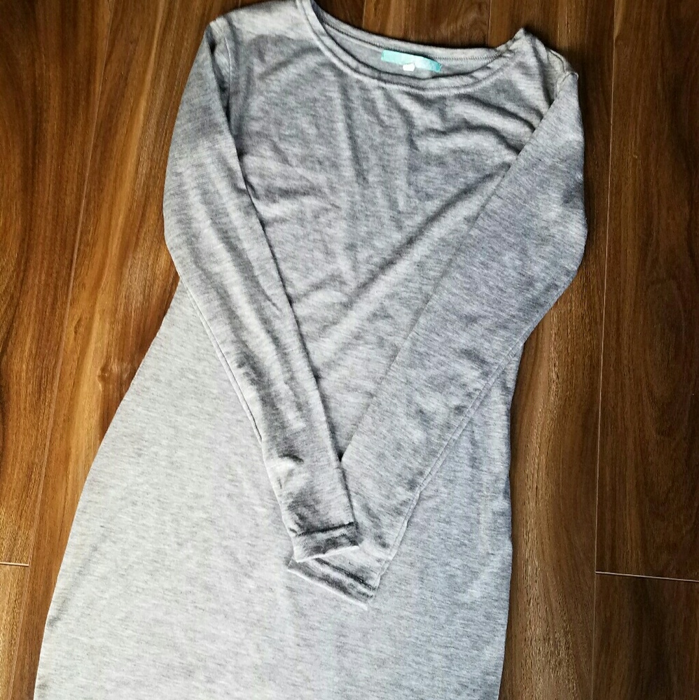 Lulus grey bodycon dress